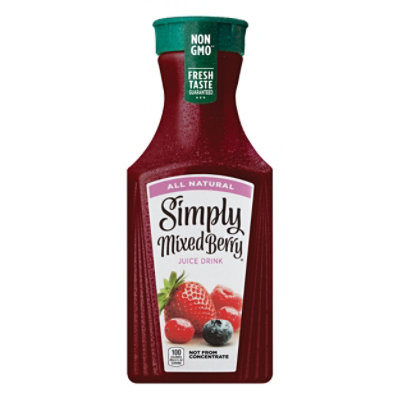 Simply Mixed Berry Juice All Natural - 52 Fl. Oz.