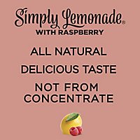 Simply Lemonade Juice All Natural With Raspberry - 52 Fl. Oz. - Image 2