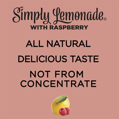 Simply Lemonade Juice All Natural With Raspberry - 52 Fl. Oz. - Image 2