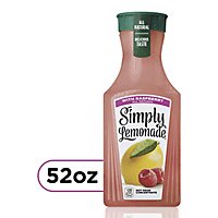 Simply Lemonade Juice All Natural With Raspberry - 52 Fl. Oz. - Image 1