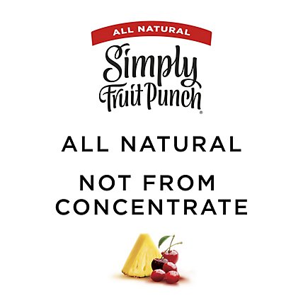 Simply Fruit Punch Juice All Natural - 52 Fl. Oz. - Image 2