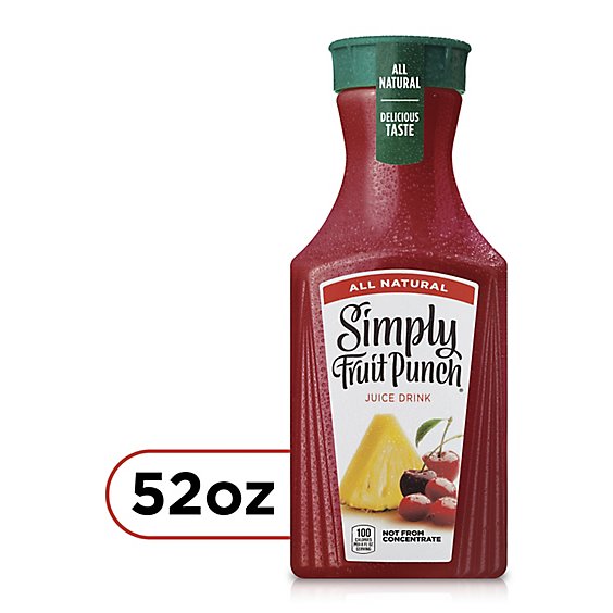 Simply Fruit Punch Juice All Natural - 52 Fl. Oz.