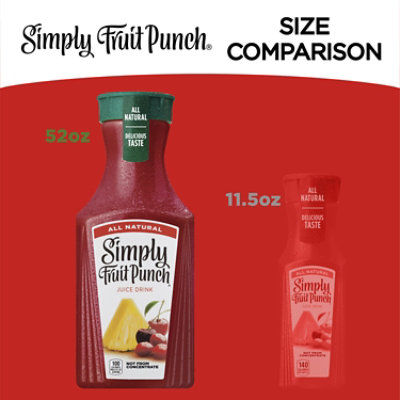 Simply Fruit Punch Juice All Natural - 52 Fl. Oz. - Image 5