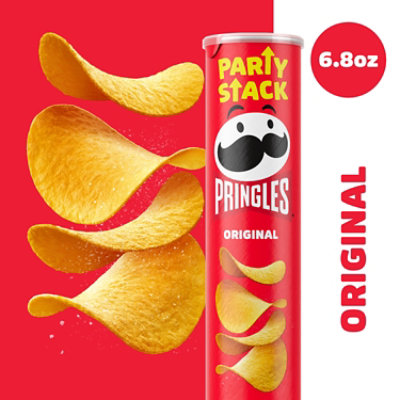 Pringles Potato Crisps Chips Lunch Snacks Original - 6.8 Oz - Image 4