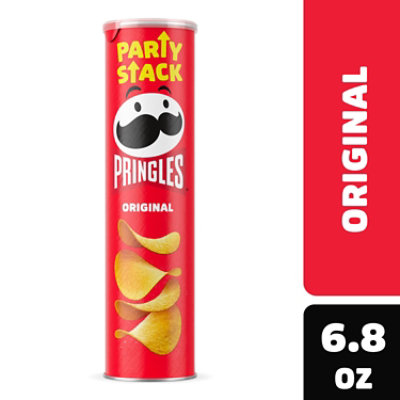 Pringles Potato Crisps Chips Lunch Snacks Original - 6.8 Oz - Image 1