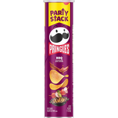 Pringles Potato Crisps Chips BBQ Lunch Snacks - 7.1 Oz - Image 5