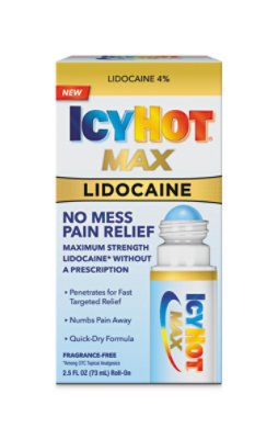 Icy Hot Roll On No Mess W Lidocaine - 2.5 Fl. Oz. - Image 2