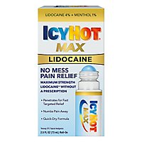 Icy Hot Roll On No Mess W Lidocaine - 2.5 Fl. Oz. - Image 1