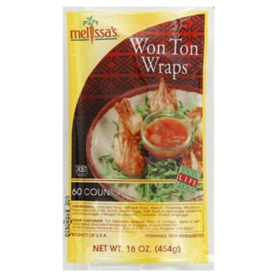 Melissas Won Ton Wraps 16 Oz Safeway