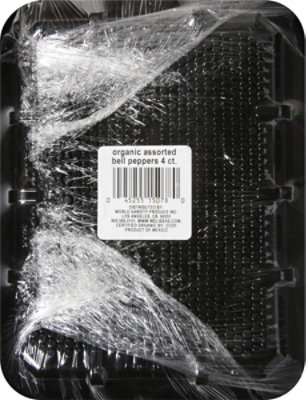 Peppers Bell Assorted Organic Prepacked - 4 Count - Image 4