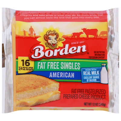 Borden American Fat Free Singles - 12 Oz - Image 3