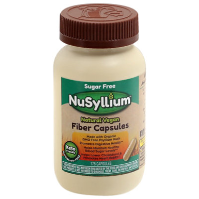 NuSyllium Natural Fiber Vegan Capsules - 175 Count - albertsons