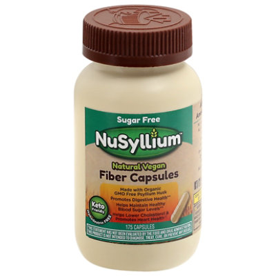 NuSyllium Natural Fiber Vegan Capsules - 175 Count