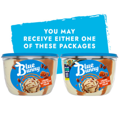 Blue Bunny Caramel Butter Pecan Praline Ice Cream - 46 Fl. Oz. - Image 6