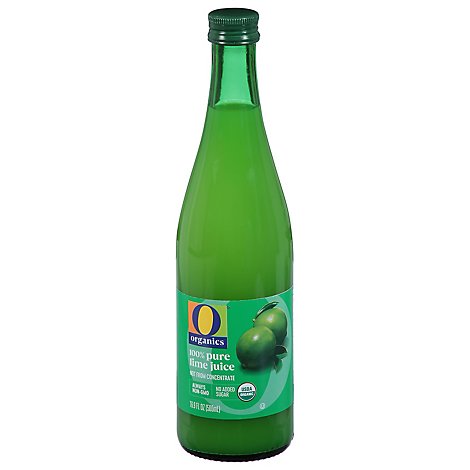O Organics Organic Juice Lime Pure 100% - 16.9 Fl. Oz.