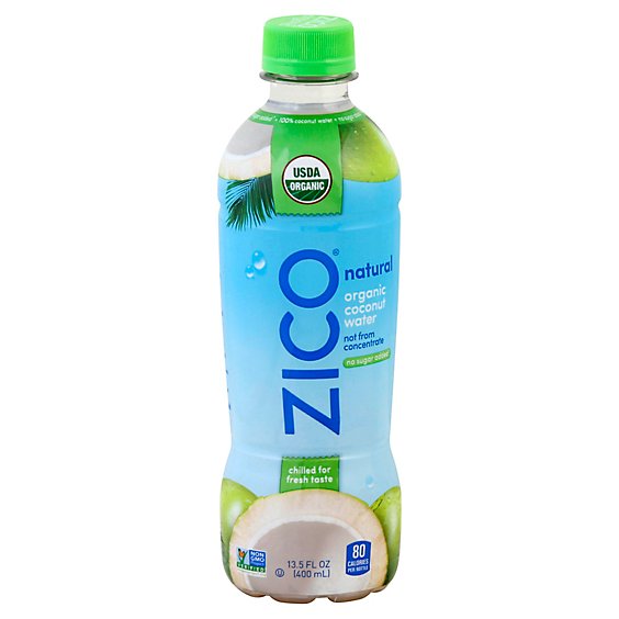 Zico 100% Coconut Water Natural Organic - 13.5 Fl. Oz.