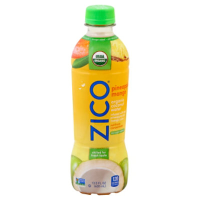 Zico Chilled Coconut Water Pineapple Mango Organic - 13.5 Fl. Oz.