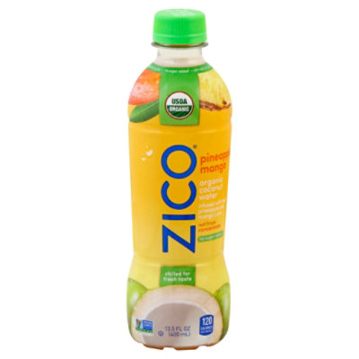 Zico Chilled Coconut Water Pineapple Mango Organic - 13.5 Fl. Oz.