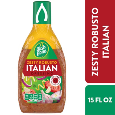Wish-Bone Zesty Robusto Italian Salad Dressing - 15 Fl Oz