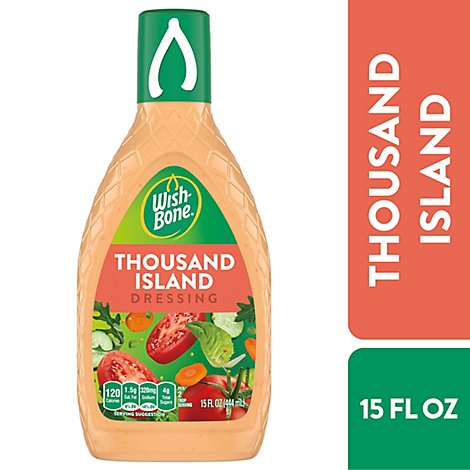 Wish Bone Salad Dressing Thousand Island - 15 Oz
