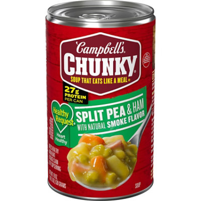 Campbell's Chunky Healthy Request Split Pea Soup With Ham - 19 Oz - Image 1