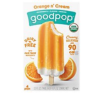 GoodPop Pops Orange N Cream - 4-2.5 Fl. Oz.
