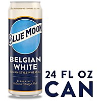 Blue Moon Belgian White Craft Belgian Style Wheat Ale Beer Blue Moon Belgian White Craft Belgian Style Wheat Ale Beer
