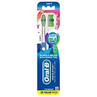 Oral-B Indicator Color Collection Toothbrushes Soft - 2 Count - Image 2