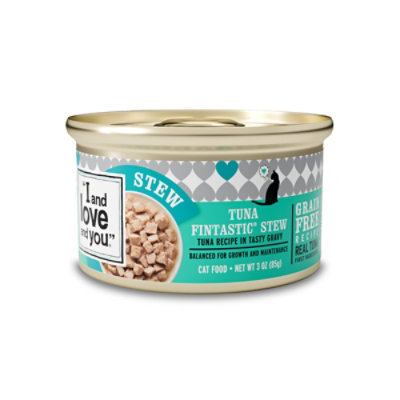 I And Love And You Cat Food Tuna Stew Can - 3 Oz - Image 2