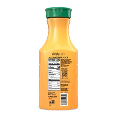 Simply Orange Light Juice Pulp Free - 52 Fl Oz - Image 5