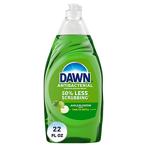 Dawn Ultra Antibacterial Dishwashing Liquid Dish Soap Apple Blossom Scent - 28 Fl. Oz.