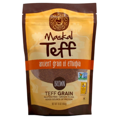 Maskal Teff Grain Teff Brown - 16 Oz