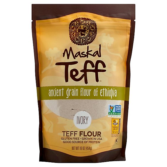 Maskal Teff Flour Ivory - 16 Oz