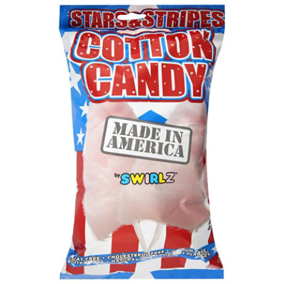 Swrlz Candy Cotton Star Stripes - 3.10 Oz - Image 2