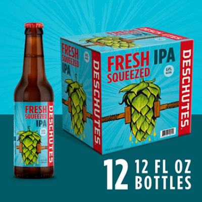 Deschutes Fresh Squeezed Ipa In Bottles - 12-12 Fl. Oz.