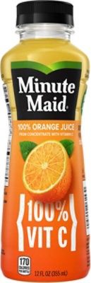 Minute Maid Juice Orange - 12 Fl. Oz. - Image 6