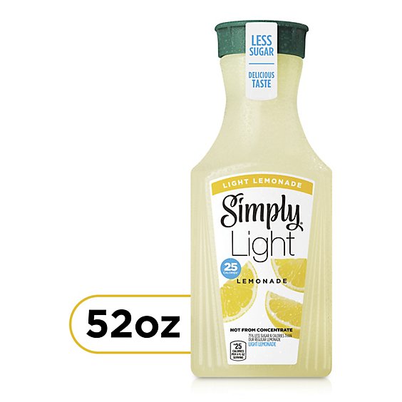 Simply Lemonade Light Juice - 52 Fl. Oz.
