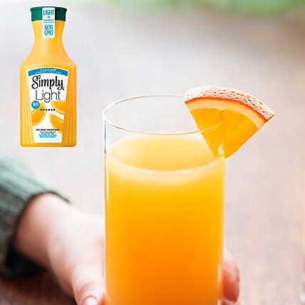 Simply Orange Light Juice Pulp Free With Calcium & Vitamin D - 52 Fl. Oz. - Image 2
