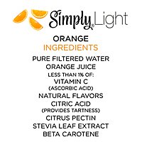 Simply Orange Light Juice Pulp Free With Calcium & Vitamin D - 52 Fl. Oz. - Image 5