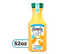 Simply Orange Light Juice Pulp Free With Calcium & Vitamin D - 52 Fl. Oz.