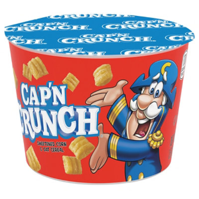 Capn Crunch Cereal Corn & Oat Sweetened Cup - 1.51 Oz - Image 3