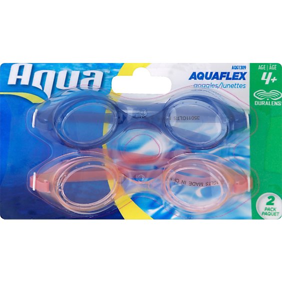 Aqu Aquaflex 2 Pack Goggles - Each