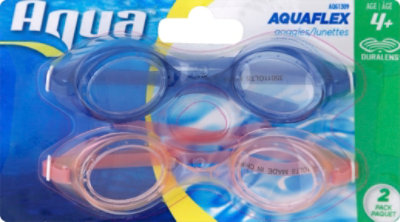 Aqu Aquaflex 2 Pack Goggles - Each