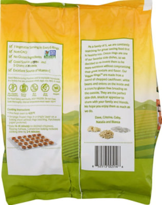 Veggie Rings Cauliflower White Bean & Onion - 12 Oz - Image 5