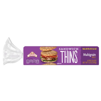 Arnold Multigrain Sandwich Thins - 12 Oz - Image 2