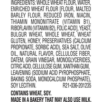 Arnold Sandwich Thins Honey Wheat Rolls - 6 - 12 Oz - Image 4