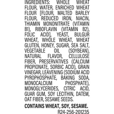 Arnold Sandwich Thins Honey Wheat Rolls - 6 - 12 Oz - Image 2