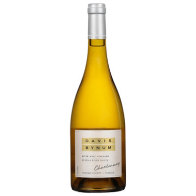 Davis Bynum Chardonnay River West Vyd Wine - 750 Ml - Image 3