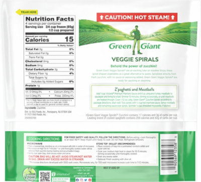 Green Giant Veggie Spirals Zucchini - 12 Oz - Image 6