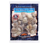 Panapesca Clams In Shell Vacpack 17/22 Ct - 1 Lb